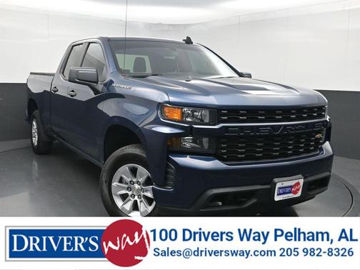 Northsky Blue Metallic 2019 Chevrolet Silverado 1500 Custom