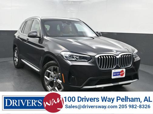 Dark Graphite 2022 BMW X3 xDrive30i
