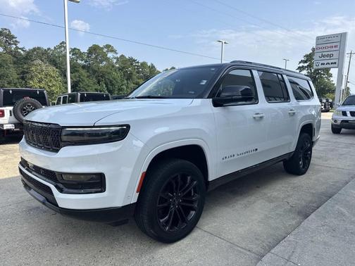 Bright White Clearcoat 2024 Jeep Grand Wagoneer L Series II