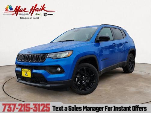 Hydro Blue Pearlcoat 2026 Jeep Compass Latitude