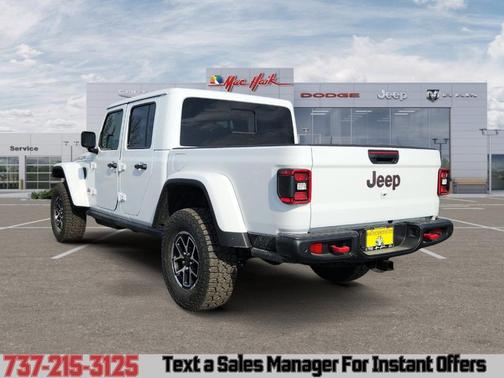 Bright White Clearcoat 2026 Jeep Gladiator Rubicon
