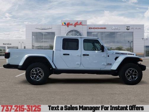 Bright White Clearcoat 2026 Jeep Gladiator Rubicon