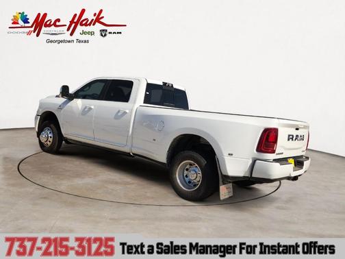 Bright White Clearcoat 2026 RAM 3500 Laramie
