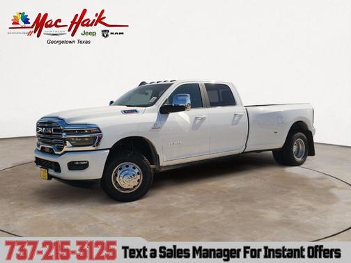 Bright White Clearcoat 2026 RAM 3500 Laramie