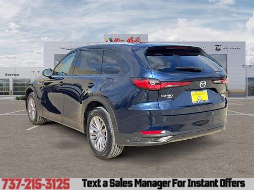 Deep Crystal Blue Mica 2025 Mazda CX-90 PHEV Preferred Package