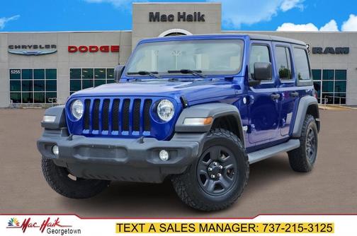 2018 Jeep Wrangler Unlimited Sport