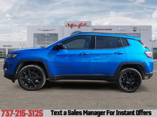Hydro Blue Pearlcoat 2026 Jeep Compass Latitude