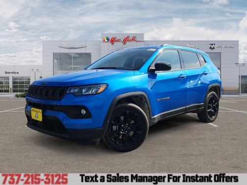 Hydro Blue Pearlcoat 2026 Jeep Compass Latitude