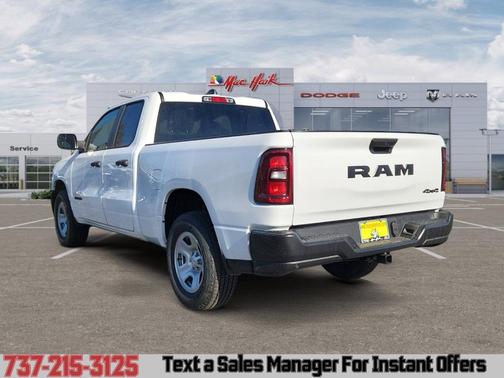 Bright White Clearcoat 2026 RAM 1500 Tradesman