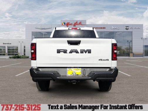 Bright White Clearcoat 2026 RAM 1500 Tradesman