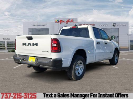 Bright White Clearcoat 2026 RAM 1500 Tradesman