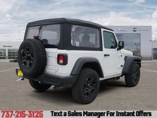 Bright White Clearcoat 2026 Jeep Wrangler Sport
