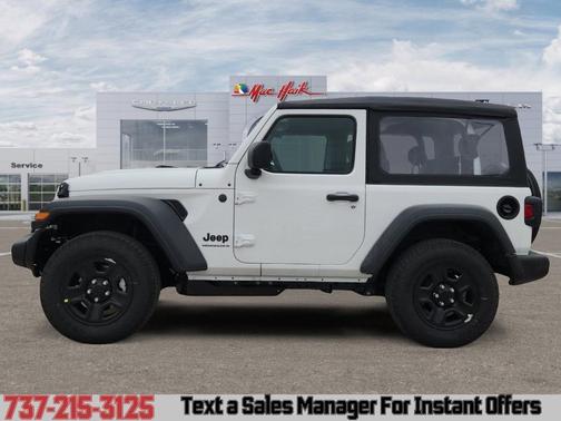 Bright White Clearcoat 2026 Jeep Wrangler Sport