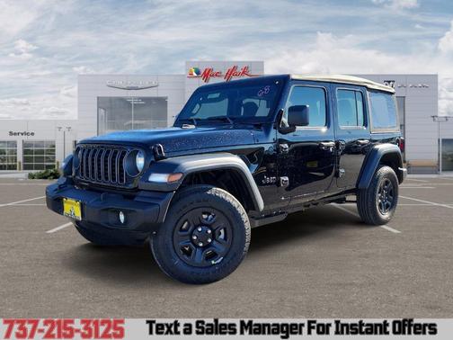 Black Clearcoat 2026 Jeep Wrangler Sport