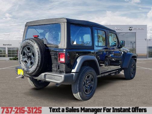 Black Clearcoat 2026 Jeep Wrangler Sport