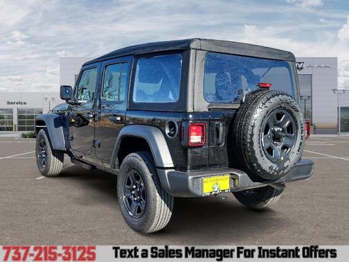 Black Clearcoat 2026 Jeep Wrangler Sport
