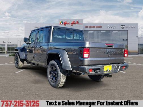 Granite Crystal Clearcoat Metallic 2026 Jeep Gladiator Sport