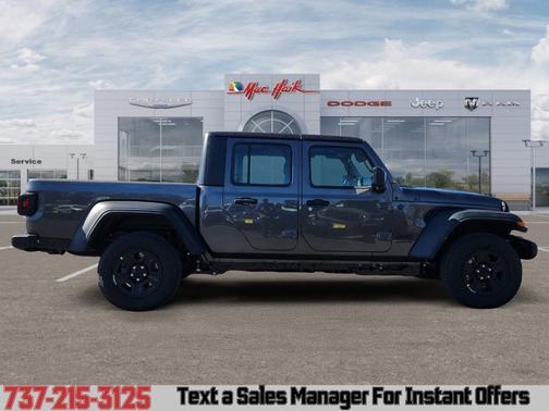 Granite Crystal Clearcoat Metallic 2026 Jeep Gladiator Sport