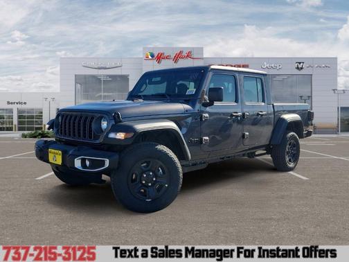 Granite Crystal Clearcoat Metallic 2026 Jeep Gladiator Sport