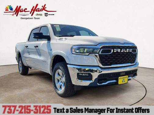 Bright White Clearcoat 2026 RAM 1500 Big Horn/Lone Star