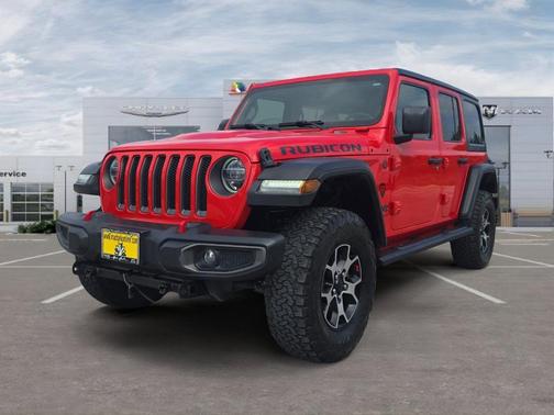 Firecracker Red Clearcoat 2020 Jeep Wrangler Unlimited Rubicon