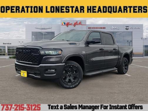 Granite Crystal Clearcoat Metallic 2026 RAM 1500 Big Horn/Lone Star