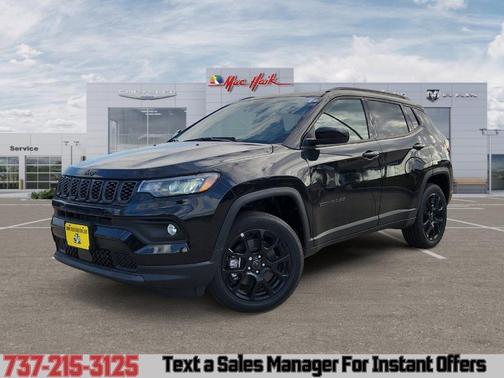 Diamond Black 2026 Jeep Compass Latitude