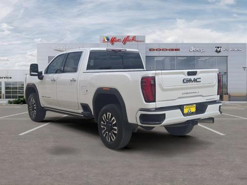 White Frost Tri-Coat 2024 GMC Sierra 2500 Denali Ultimate