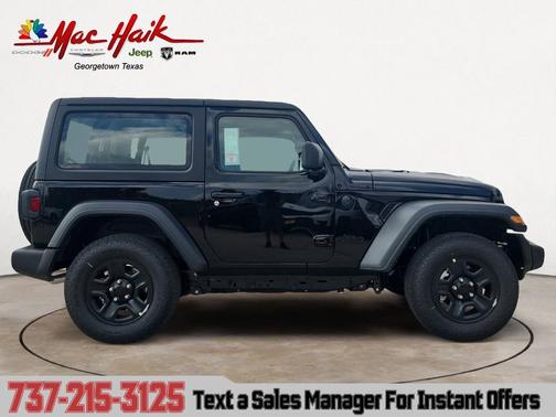 Black Clearcoat 2026 Jeep Wrangler Sport