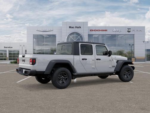 Bright White Clearcoat 2026 Jeep Gladiator Sport