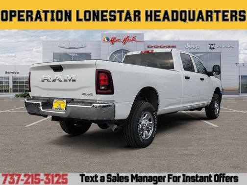 Bright White Clearcoat 2026 RAM 2500 Tradesman