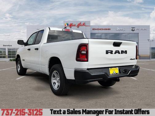 Bright White Clearcoat 2026 RAM 1500 Tradesman
