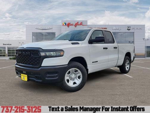 Bright White Clearcoat 2026 RAM 1500 Tradesman