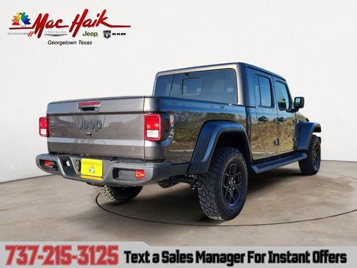 Granite Crystal Clearcoat Metallic 2026 Jeep Gladiator Texas Trail