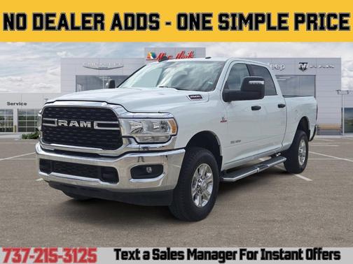 Bright White Clearcoat 2024 RAM 2500 Big Horn