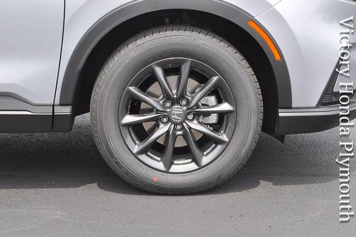Solar Silver Metallic 2026 Honda CR-V EX-L AWD