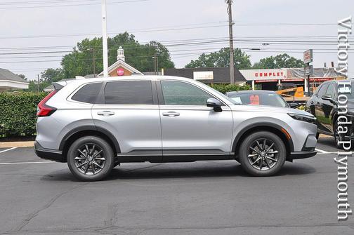 Solar Silver Metallic 2026 Honda CR-V EX-L AWD