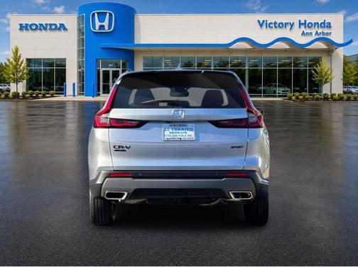 Solar Silver Metallic 2026 Honda CR-V Hybrid Sport-L AWD