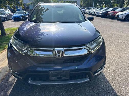 Blue 2017 Honda CR-V Touring