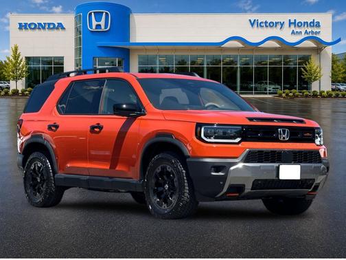 Sunset Orange 2026 Honda Passport AWD TrailSport Elite