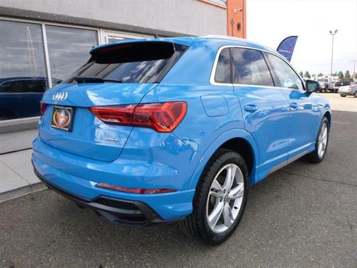Turbo Blue 2020 Audi Q3 45 S line Premium Plus