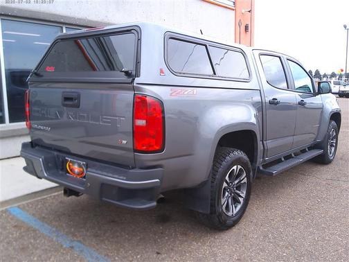 Satin Steel Metallic 2021 Chevrolet Colorado Z71