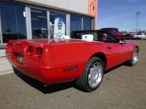 Red 1992 Chevrolet Corvette Base