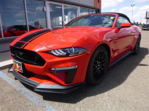 Red 2022 Ford Mustang GT Premium