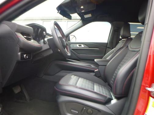 Burgundy 2025 Ford Explorer ST-Line
