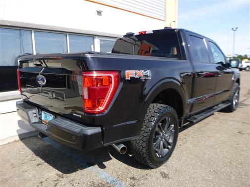 Agate Black Metallic 2021 Ford F-150 XLT