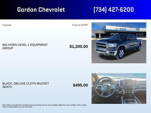 2019 RAM 1500 Big Horn