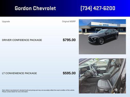 Black 2025 Chevrolet Trax LT