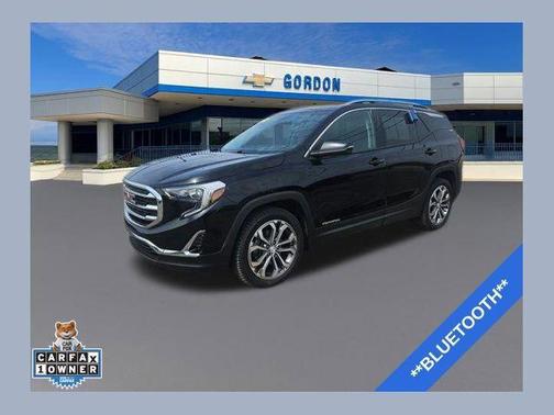 Black 2018 GMC Terrain SLT