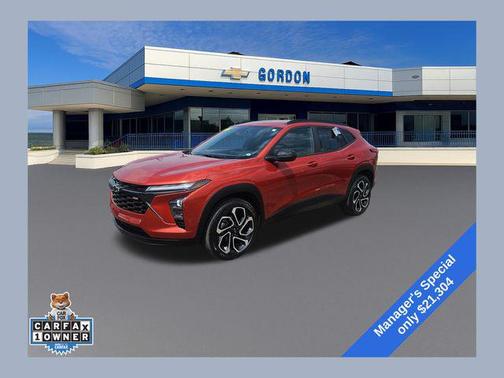 Orange 2024 Chevrolet Trax FWD 2RS